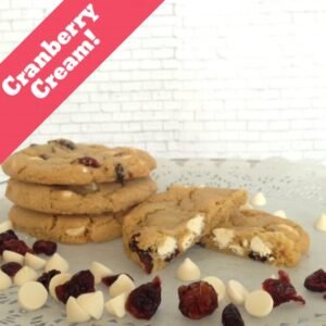 Cranberries and White Chocolate Cookie