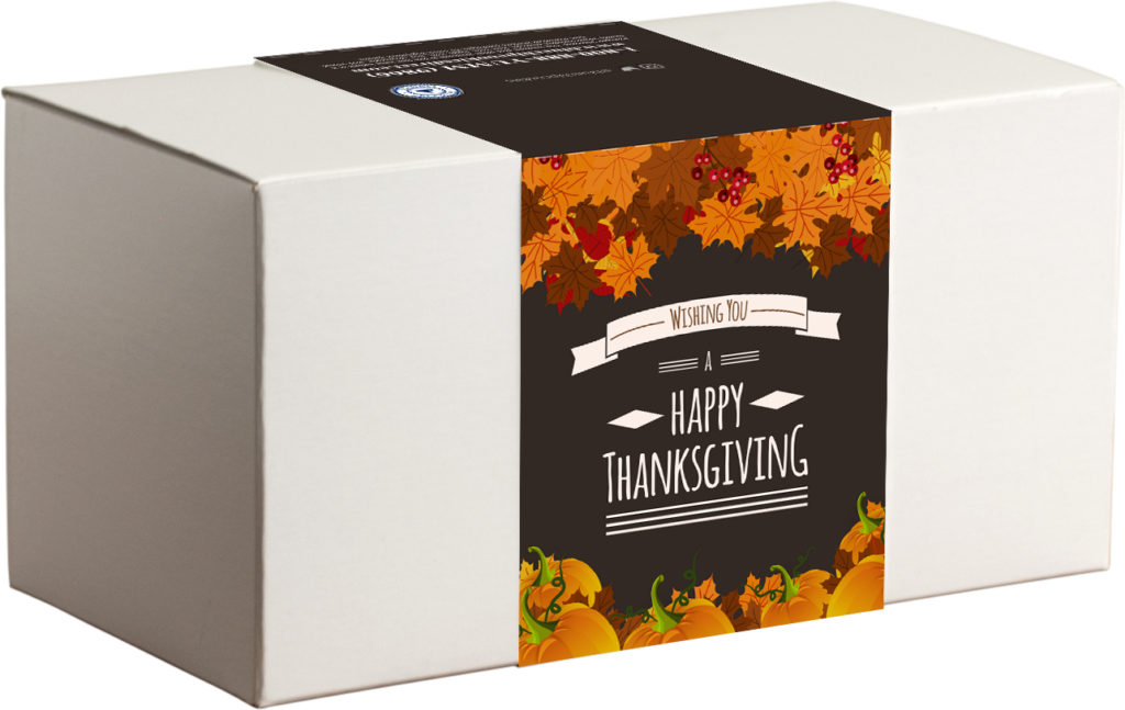 Thanksgiving Cookie Box