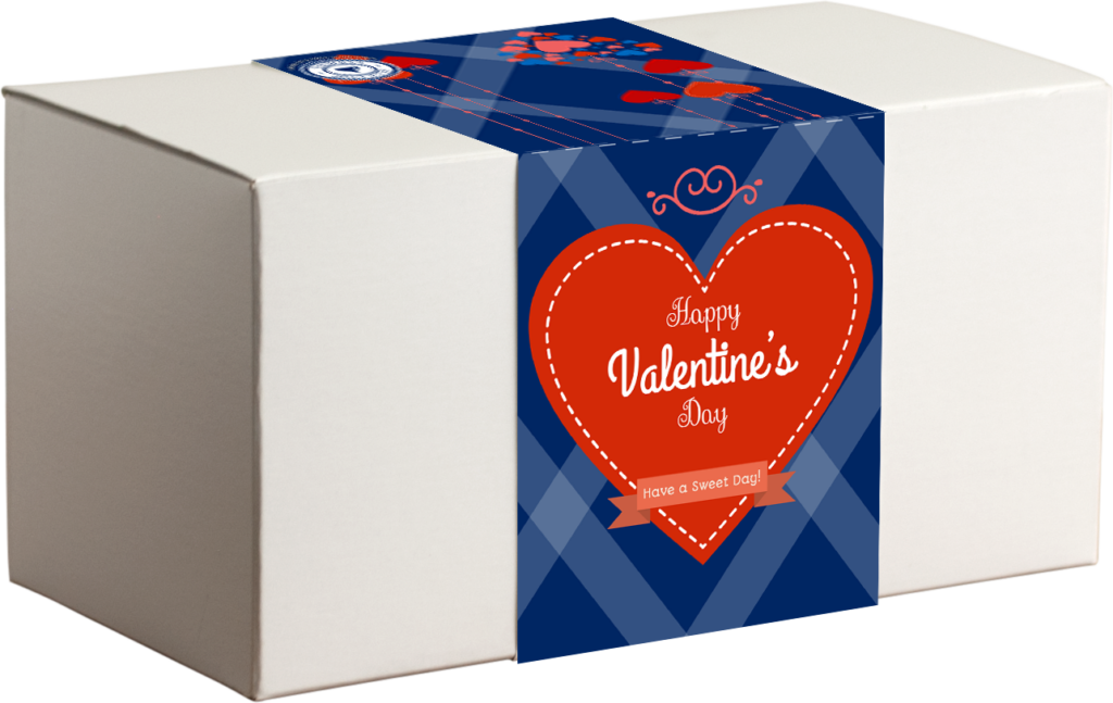 Happy Valentine's Day Cookie Box