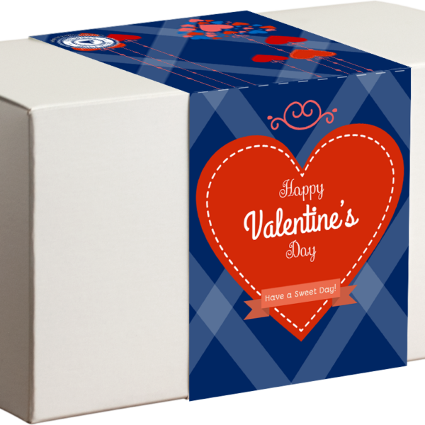 Happy Valentine's Day Cookie Box