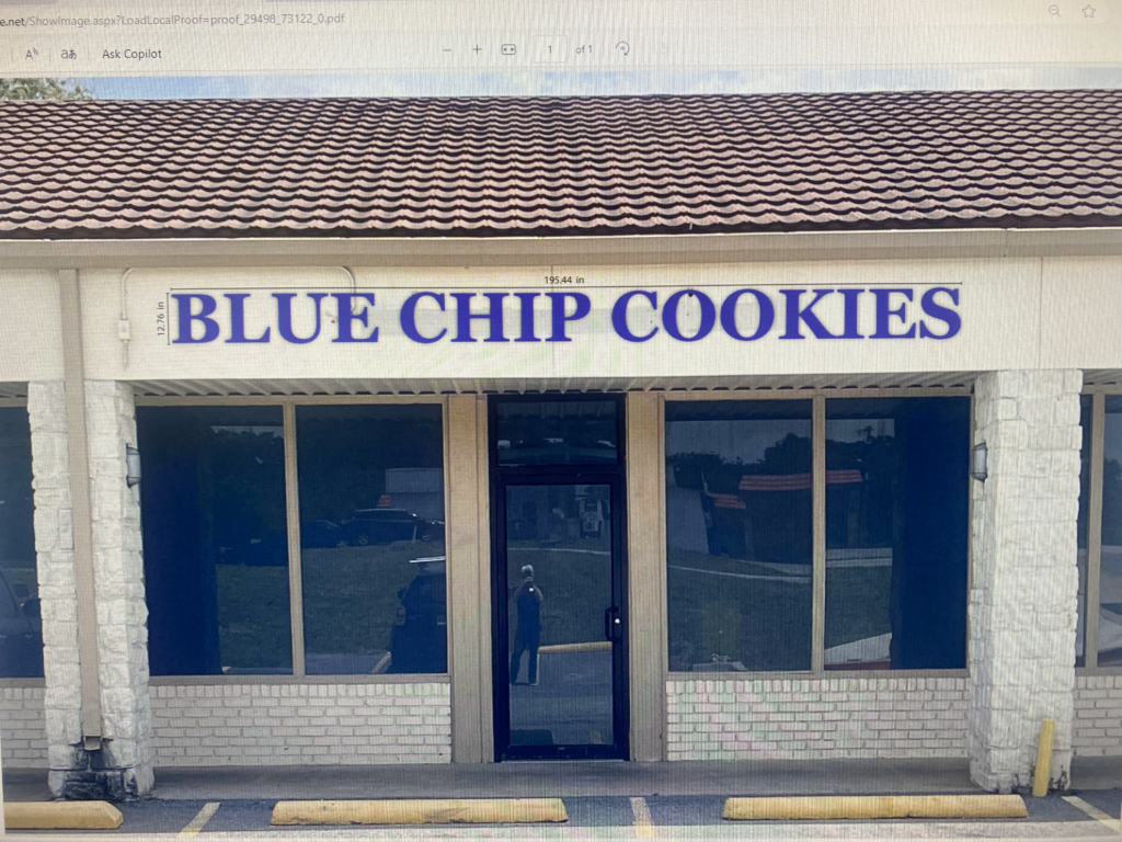 Blue Chip Cookies in Sherman, TX