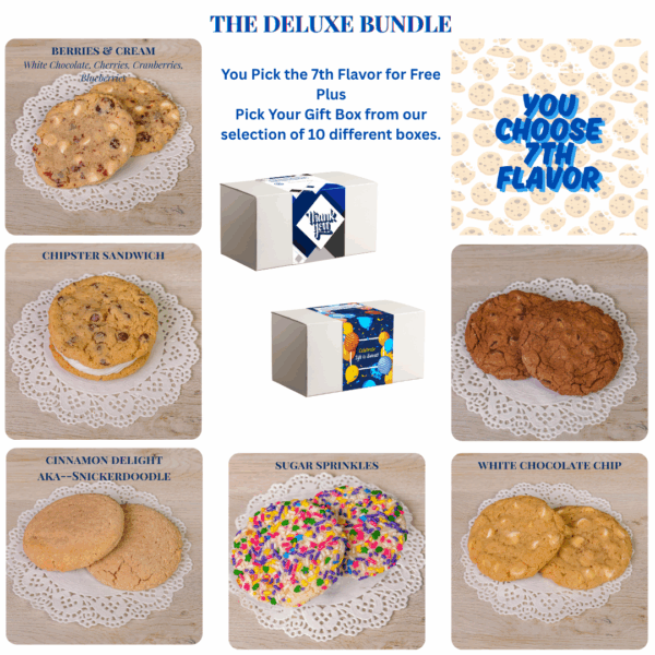 Assorted themed gift boxes with vibrant designs