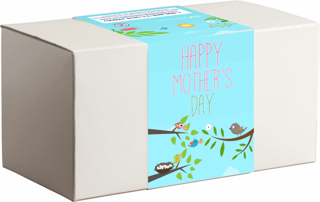 Happy Mother's Day themed decorative gift box