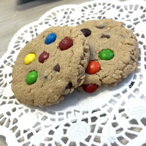 Peanut Butter, Oats, M&M and Semi-Sweet